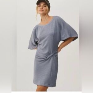 Anthropologie Daily Practice Side Twist Tee Dress Size Medium Women’s